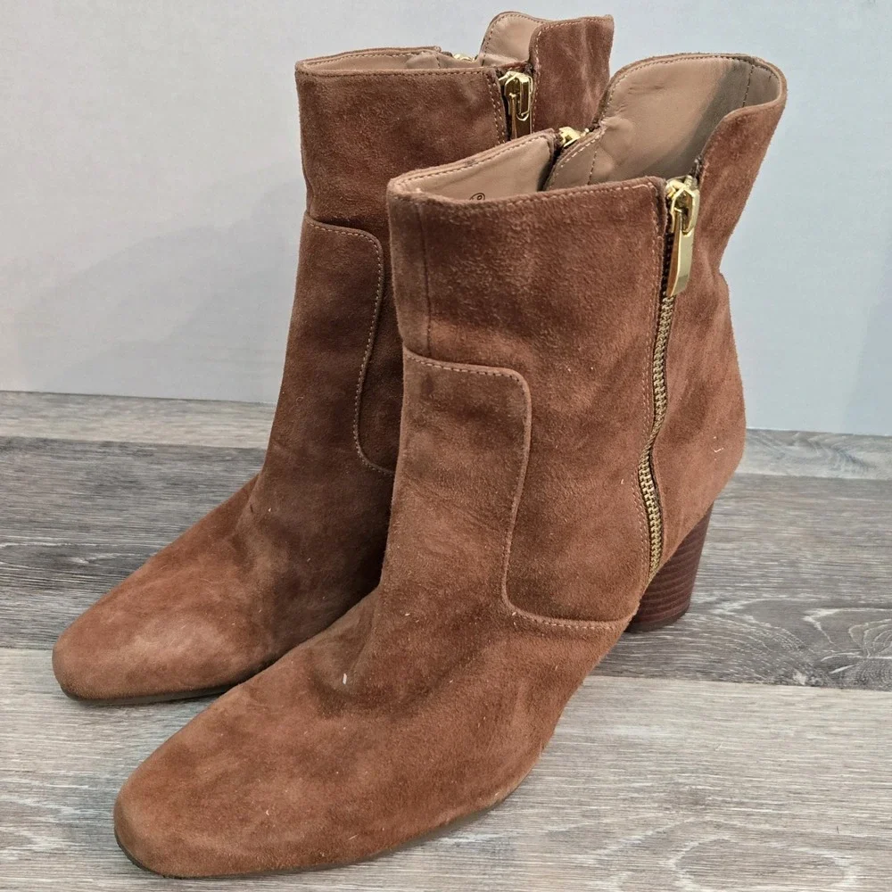 Aerosoles Women's‎ Asset Ankle Boot Brown size 9.5M